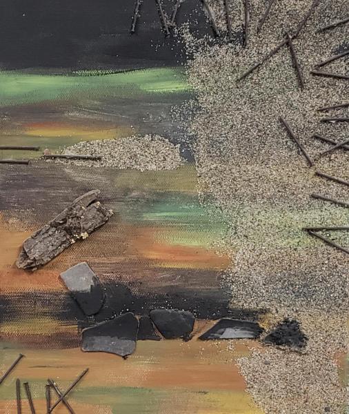 Un porc-épic à la plage