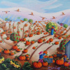 Le chant des citrouilles  VENDU