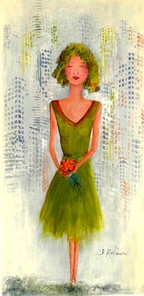 Rosine, tech mixtes,  24 ''x 12''