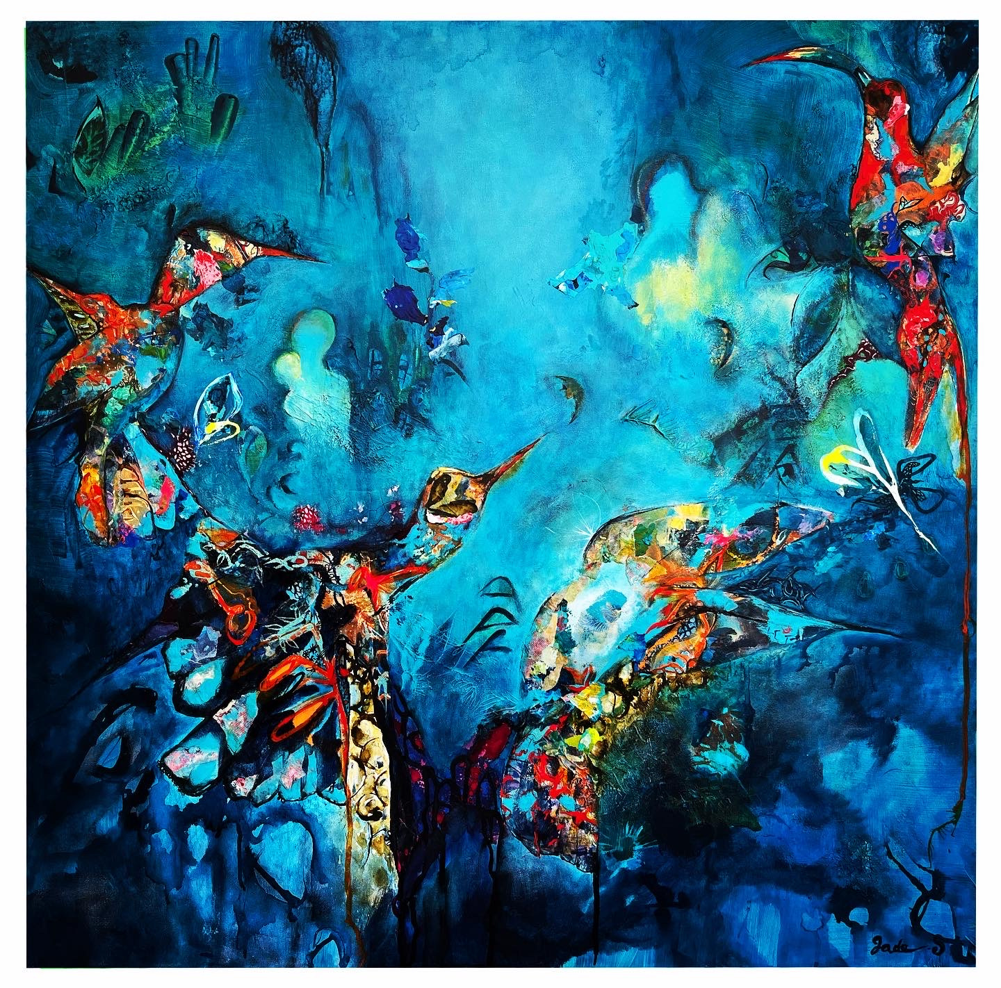 Blue-Jungle_hummingbirds