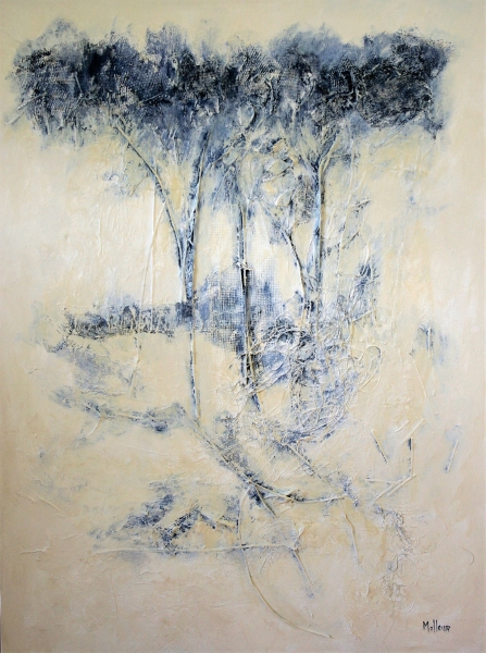 Nos ormes, tech.-mixtes, 40x30''