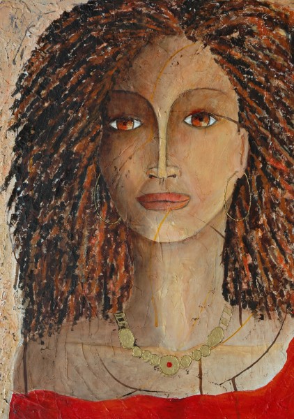 FAUVE   procédé mixte   22'' x 16''