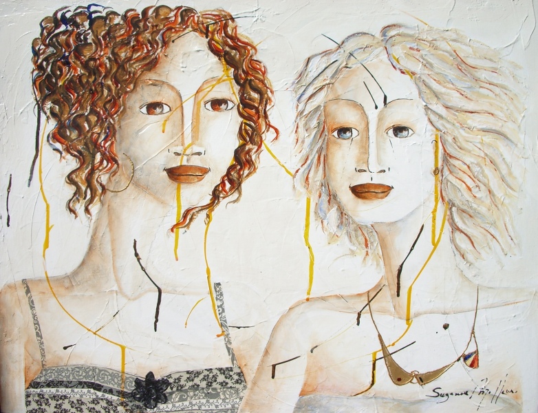 COMPLICITE   procédé mixte   22'' x 28''