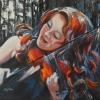 Violon embrasé