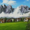 Dans les Alpes