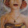 JULIETTE  procédé mixte   24.. x 12''