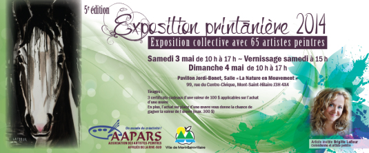 Carton Exposition Printanière 2014